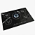 Efficient Gas Range: Electrolux GPE 373 NK 3D model small image 1