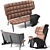 Mammoth Sofa: Stylish and Comfortable 3D model small image 2
