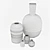 Chic Vases by H&M and L'Appartement 3D model small image 2