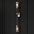 Nordic Glass Wall Lamp: Modern Elegance 3D model small image 1