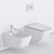 VitrA EQUAL Wall-Hung WC 3D model small image 3