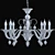 Crystal Lux Caetano SP8 Pendant 3D model small image 2