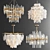 Exquisite Chandelier Collection: Haskell, Capiz, Cora, Odeon 3D model small image 1