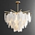 Exquisite Chandelier Collection: Haskell, Capiz, Cora, Odeon 3D model small image 2