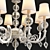 Vintage-inspired Pendant Chandelier 3D model small image 5