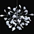 Evita SP63 Black: Modern Spanish Crystal Pendant 3D model small image 2