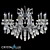 Hollywood Classic Chandelier 3D model small image 1