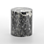 Marble Monolith Side Table 3D model small image 1