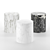 Marble Monolith Side Table 3D model small image 2