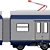 Ivolga Electric Train, City 2-TV 3D model small image 2