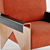 Luxury Montis Armchair: Ultimate Comfort & Style 3D model small image 2