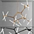 Agnes Chandelier - Modern Minimalist Metal Lighting 3D model small image 1