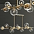 Elegant Troon Chandelier: Illuminating Brilliance 3D model small image 1
