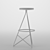 Modern Bar Chair - Stylish and Comfortable 3D model small image 2