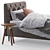 Skye Single Bed: Sleek and Compact Sleep Solution 3D model small image 2