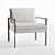 LYN Armchair: Elegant Design, Exceptional Comfort 3D model small image 1