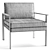LYN Armchair: Elegant Design, Exceptional Comfort 3D model small image 3