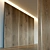 Elegant Wood 3D Wall Panel 3D model small image 1