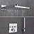 Elegant Sliding Shower Room with Grohe Set 3D model small image 3