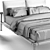 Fushimi Pianca Bed: Sleek and Elegant Design 3D model small image 3