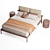 Fushimi Pianca Bed: Sleek and Elegant Design 3D model small image 6