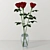 Elegant Rose Bouquet 3D model small image 1