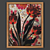 Floral Appliqué Dual Layer Picture Frame 3D model small image 1