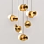 Title: Golden Pendant FISS Lampatron 3D model small image 3