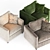 Comfort at its best: Ikea Vimle Armchair 3D model small image 2