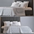 Bardo Bed by Meridiani: Sleek Elegance for Your Bedroom 3D model small image 1