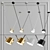 Demarkt Hartvig 717010201 LED Chandelier 3D model small image 1