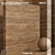 Title: Rustic Maple Wood Box Set 3D model small image 1