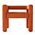 Elegant Toptun Armchair by Faina 3D model small image 1