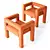 Elegant Toptun Armchair by Faina 3D model small image 2