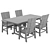 Elegant Pottsville 7-Piece Dining Set 3D model small image 2