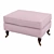 Elegant Ionia Footstool 3D model small image 2