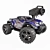 Turbocharged Remo Hobby Monster Truck 3D model small image 1