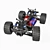 Turbocharged Remo Hobby Monster Truck 3D model small image 2