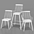 Elegant Bar Stools BC-8311 3D model small image 2