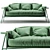Kepi Sofa: Stylish Design, Comfortable Upholstery 3D model small image 2