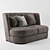 Modern Comfort: Hamilton Conte Gabbo Sofa 3D model small image 1