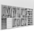 Boffi Antibes Wardrobe System 3D model small image 3