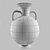 Tall Terracotta Jar: 640mm Height, 23,680 Polygons 3D model small image 2