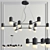 Elegant Aura Chandelier 3D model small image 1