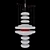 Verpan UFO Pendant Light 3D model small image 1