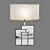 Elegant Chinese Table Lamp 3D model small image 1