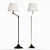 Eichholtz Medea Floor Lamp: Elegant Illumination for Your Space 3D model small image 1