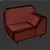 Serene Soft Seating: Ultimate Comfort 3D model small image 3