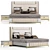 Luxe Hypnotic Bed Set 3D model small image 1
