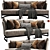 Modern Linteloo Cervino Sofa 3D model small image 1